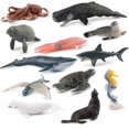 thumbnail image 5 of Jouet Modèle Figurine Requin Animal Marin Réaliste en Caoutchouc Doux, 5 of 5