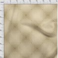 thumbnail image 4 of oneOone Georgette Viscose Brown Fabric Geometric Sewing Craft Projects Fabric Prints By Yard 42 Inch Wide, 4 of 4