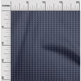 thumbnail image 1 of oneOone Cotton Silk Fabric Basketweave Geometric Print Sewing Fabric BTY 42 Inch Wide, 1 of 4