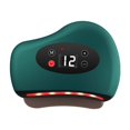 thumbnail image 1 of Electric Guasha Massager Hot Stone Heating Scraping Board USB Charging Vibration Massager, 1 of 8