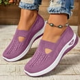 thumbnail image 3 of Dakaela Chaussures Orthowalk pour Femmes 2025 Confortables en Maille Tissée d'Été Décontractées pour Course Jogging Espadrilles, 3 of 6