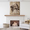 thumbnail image 4 of Design Art - Vintage Style Indian Head Tattoo, 4 of 5