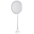 thumbnail image 3 of Shisuyan Miroir avec Ventouse Blanc 1Ensemble 7 Pouces, 3 of 8