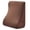 Brown, variant on Costway Bed Wedge Pillow with Smooth Zipper Side Pockets Support for Back Navy