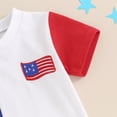 thumbnail image 5 of TopLLC Ensembles de Débardeurs à Col Rond Mode Garçons T-Shirts Décontractés à Manches Courtes Col Rond Col Bouton Ensembles de Shorts Imprimés Blouse pour Femmes, 5 of 5