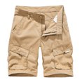 thumbnail image 1 of DPTALR Men's Cargo Half Pants Regular Classic Men Overalls Summer Shorts for Men, 1 of 3