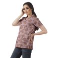 thumbnail image 3 of Moomaya Chemise Tunique Style Enveloppant pour Femmes en Coton Décontracté Col Classique Boutonné, 3 of 6