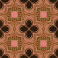 thumbnail image 1 of Ahgly Company Machine Washable Indoor Square Transitional Orange Area Rugs, 5' Square, 1 of 7