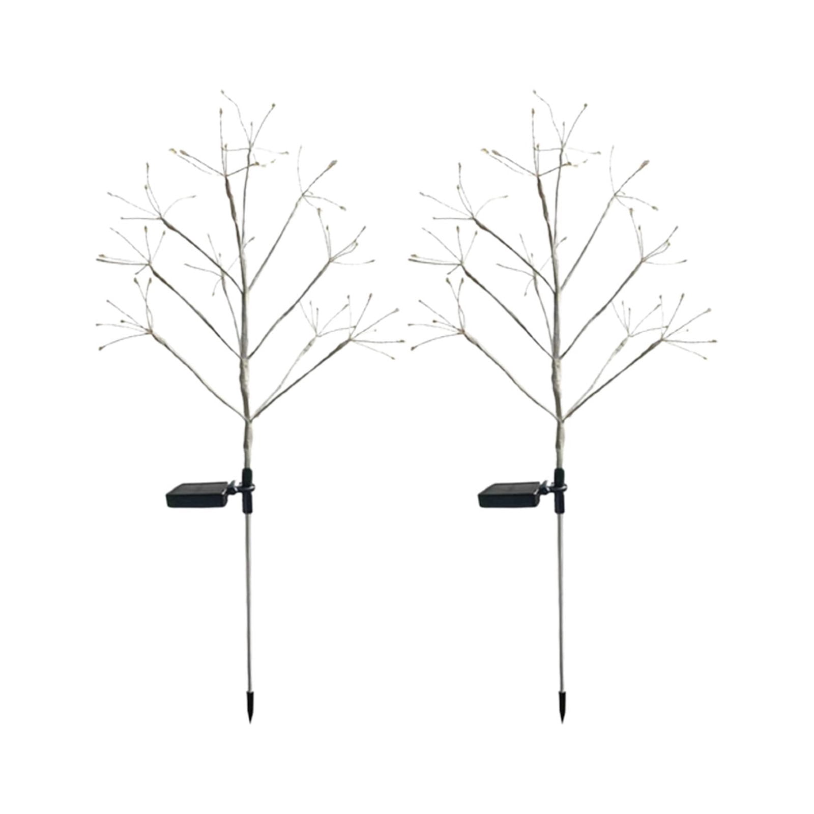 TopLLC 2 Packs Of Solar Garden Lights For Outdoor Christmas Decoration, LED Solar Lights, String Lights For Solar Christmas Lights, Outdoor Paths, Courtyards on Clearance