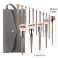 thumbnail image 3 of Large Makeup Brush Set For Travel And Storage 15 Brushes For All Skin Types Tools For A Perfect Makeup Finish, 3 of 6