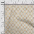 thumbnail image 2 of oneOone Rayon Beige Fabric Ogee Dress Material Fabric Print Fabric By The Yard 56 Inch Wide, 2 of 4