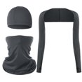 thumbnail image 1 of Long Sleeve Blouses for Women Golf Sunscreen Shawl Sleeve Cover Set with Riding Mask, Outdoor Multi-Functional Arm Protection, 1 of 3