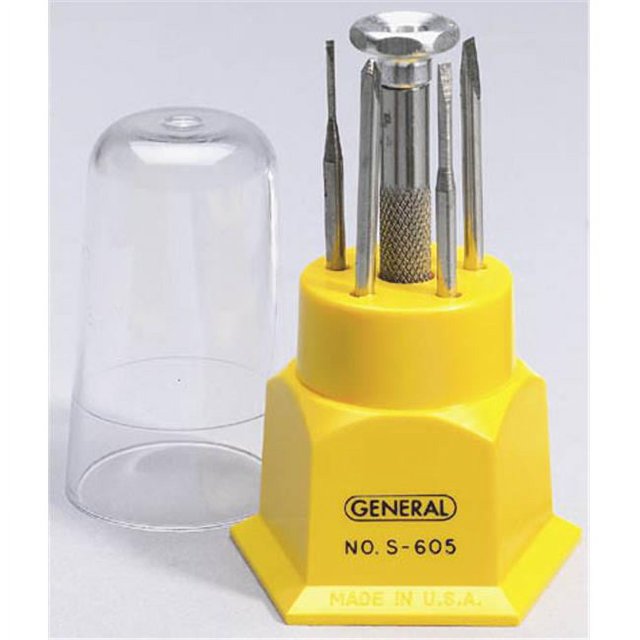 Général Tools S605 6 Pièces 5 Lames Tournevis Ensemble