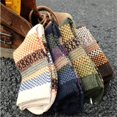 thumbnail image 2 of serony Winter Square Block Crew Length Wool Breathable Men Socks Vintage Ethnic Style Moisture Wicking, 2 of 9