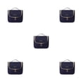 thumbnail image 2 of ZheElen Polyester Travel Storage Bag Dustproof And Waterproof Large Capacity Cosmetic Bag Portable Navy 5Set, 2 of 6