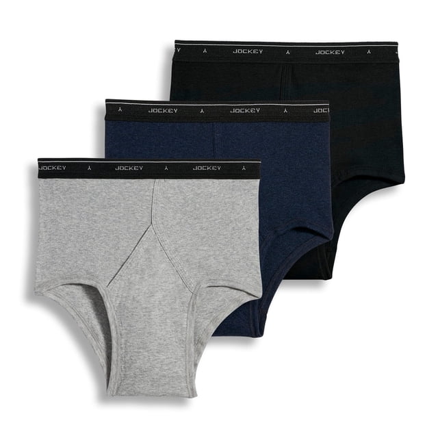 Jockey Slip Classique Taille Haute pour Homme - Lot de 3
