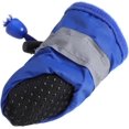 thumbnail image 3 of Blue Shoes Anti Size Straps Dog Adjustable Midium Control Protector, Booties, Walking Draw, Winter Dogs, Seasons Dogs Puppy, Protectors XL Boots: to Small Silicon Shoe 8pcs, 3 of 5