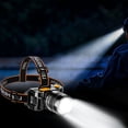 thumbnail image 3 of LED Induction Headlamp with Charging Function, Outdoor Patrol Strong Light, Adjustable Brightness for Fishing Working, Aluminum Alloy Construction, Long-Range Visibility, 3 of 4