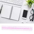 thumbnail image 4 of Binding Spines, 10Pcs Wear Resistant Binding Coils  For Working Pink, 4 of 8