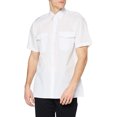 thumbnail image 2 of Premier Chemise de Travail Unie pour Homme à Manches Courtes de Pilote, 2 of 7