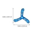 thumbnail image 3 of MasteelfCA 1PC Kids Boomerang Toy New Boomerang Funny Outdoor Sports Toy (Random Color), 3 of 8