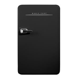 Magic Chef 3.2 Rétro Mini Réfrigérateur, Noir, sans congélateur, ENERGY STAR®