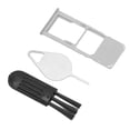 thumbnail image 2 of SIM Card Tray, Perfect Fit SIM Card Slot Tray Holder Replacement Plastic  For Mobile Phones Silver, 2 of 8