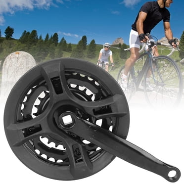 YLSHRF 24-34-42t With Chains Cover Bike Crankset, Simple To Operate High Carbon Steel Road Bicycle, Easy To Install For Riding Mountain Bike Cycling Road Bicycle