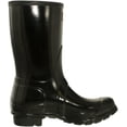 thumbnail image 2 of Hunter Original Short Rubber Rain Boot, Natural Rubber, Sherpa Lining, Non Slip Tread - 9M - Gloss Black, 2 of 3