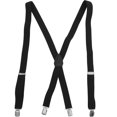 thumbnail image 4 of Shisuyan Pants Suspenders Men Wear-resistant Material X-shaped Durable 1Set Event, 4 of 9