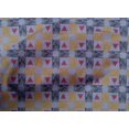 thumbnail image 4 of oneOone Cotton Poplin Fabric Check & Triangle Ikat Print Sewing Fabric BTY 42 Inch Wide, 4 of 4