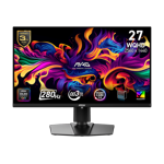 MSI 27" 2560 x 1440 (QHD) 280Hz 0,03 ms (GTG) QD-OLED Moniteur de jeu Tilt et Hauteur réglable (MAG 271QP QD-OLED X28)