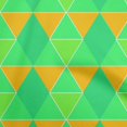 thumbnail image 1 of oneOone Cotton Cambric Light Green Fabric Geometric Sewing Craft Projects Fabric Prints By Yard 56 Inch Wide, 1 of 4