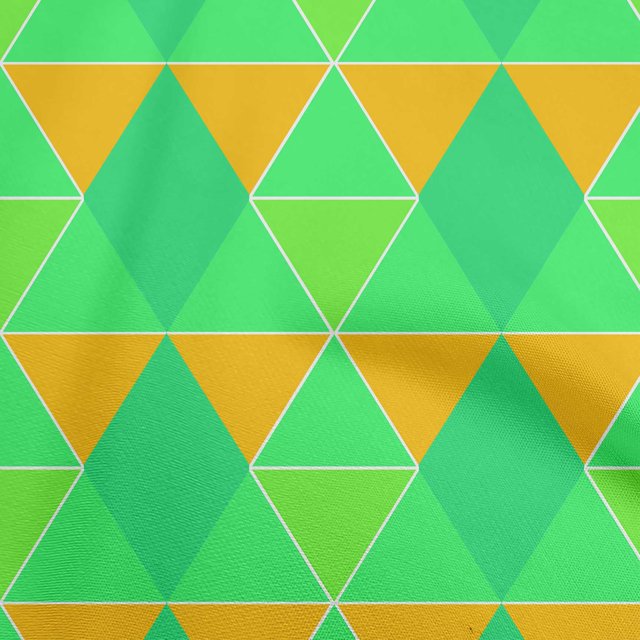 oneOone Cotton Cambric Light Green Fabric Geometric Sewing Craft Projects Fabric Prints By Yard 56 Inch Wide