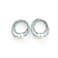thumbnail image 2 of Cagogo Magnetic Curtain Tiebacks, No Drill No Tools Installation, Strong Magnetic Curtain Holders, Decorative Curtain Straps, Curtain Weaving and Fixing Ropes, for Living Room and Bedroom, 16 Inch, 2 of 2