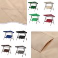 thumbnail image 3 of Housse de Chaise Balançoire Extérieure pour Jardin et Terrasse, Auvent de Chaise Balançoire; Housse de Siège et de Dessus, Auvent Pare-Soleil, Rouge, 3 of 9