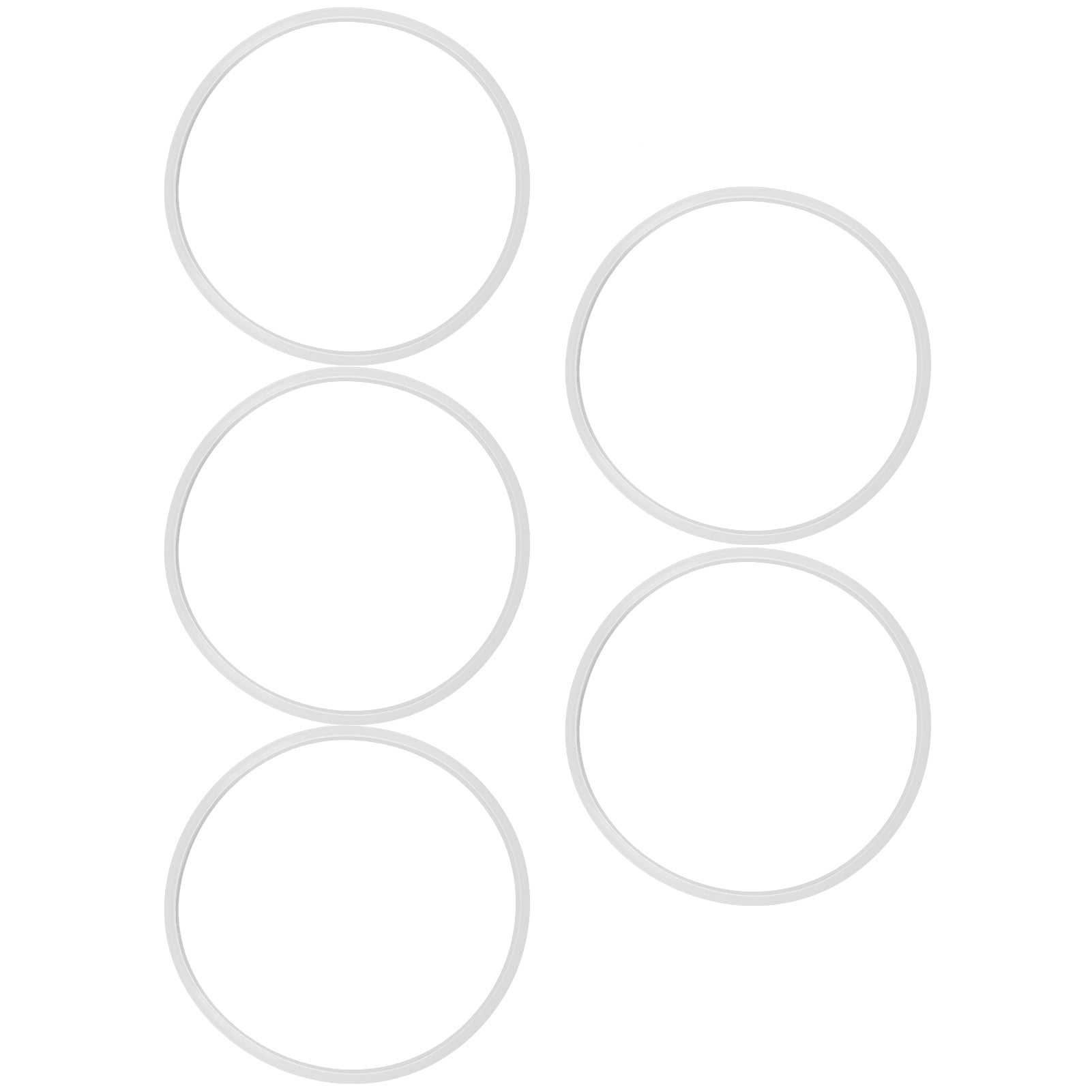 Pressure Cooker Silicone Ring,5PCS Silicone Gasket Sealing Pressure Cooker Accessories Pressure Cooker Ring Superior Craftsmanship
