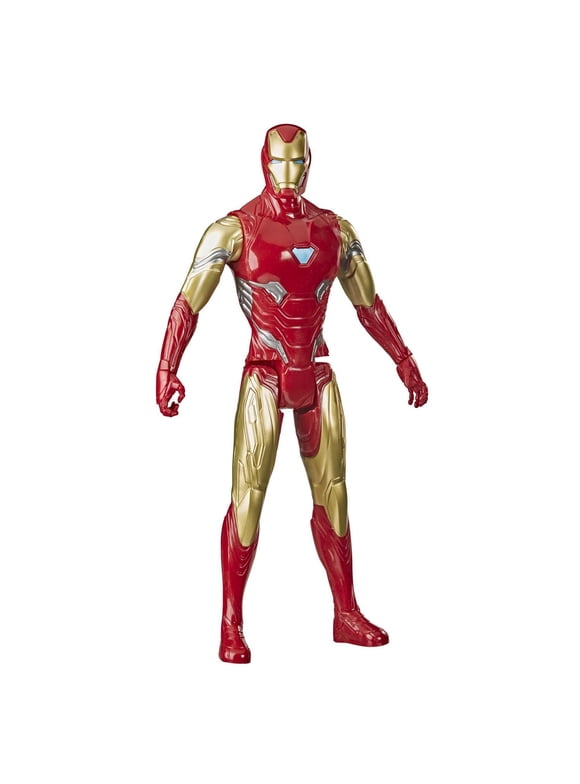Marvel Avengers Titan Hero Series Collectible 12-Inch Iron Man Action Figure, Toy For Ages 4 and Up