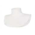 thumbnail image 3 of MesaSe Les Faux Cols pour Femmes à Rayures/col Roulé Solide Portent une Taille Extérieure Ou en Pull Blanc, 3 of 8