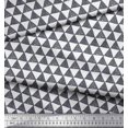 thumbnail image 2 of Soimoi Tissu Satin Modal Imprimé Géométrique au Mètre 42 Pouces de Large, 2 of 3