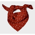 thumbnail image 3 of Bimba Red Heart & Love Text Pure Silk Printed Head Bandanas Summer Neck Wrap Scarf 40 x 40 Inches, 3 of 6