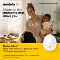 thumbnail image 2 of Medela Motion InBra Wearable Electric Breast Pump – Science-Based Technology, Anatomic Discreet Design, Custom Fit for 95% of Nipple Sizes, Lightweight, Rechargeable, with Bag, 2 of 2