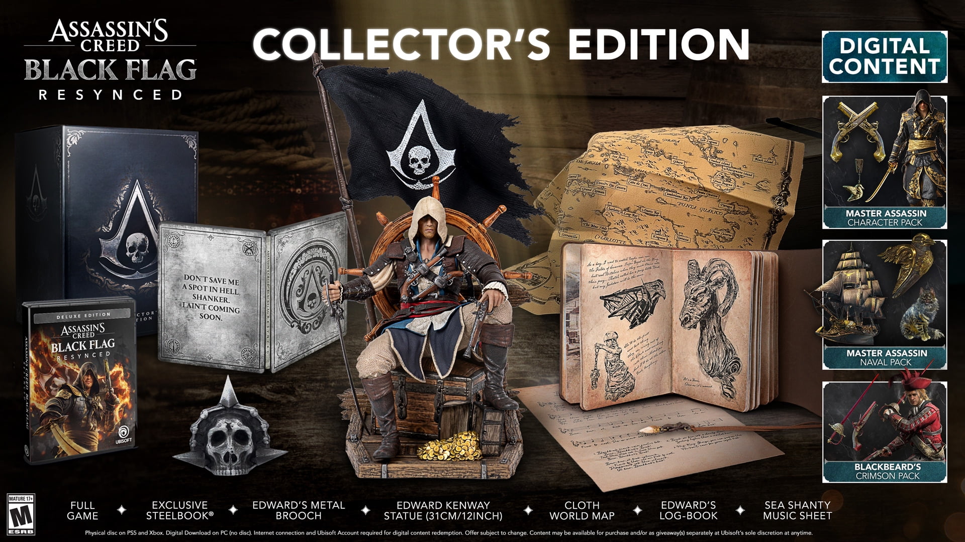 Assassin's Creed Black Flag Resynced - Collector's Edition (PC)
