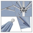 thumbnail image 2 of California Umbrella Venture 7.5' Silver Market Umbrella in Canvas Teak, 2 of 4