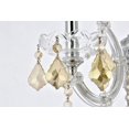thumbnail image 4 of Elegant Lighting Maria Theresa Transitional Wall Sconce Golden Teak Crystal, 4 of 7