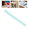thumbnail image 4 of Binding Strip, Binding Comb 30 Hole 65 Sheet Holdable Wear Resistant 10 Pcs  For Loose Leaf Paper Tender Blue, 4 of 8