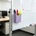 thumbnail image 1 of Boovnll Pen Holder Magnetic Hanging and Suction-Style Pen Container Whiteboard Marker Storage Box Chalkboard Wall-Mounted Large-Capacity Magnetic Pen Container Magnetic Suction Pencil Holder, 1 of 6