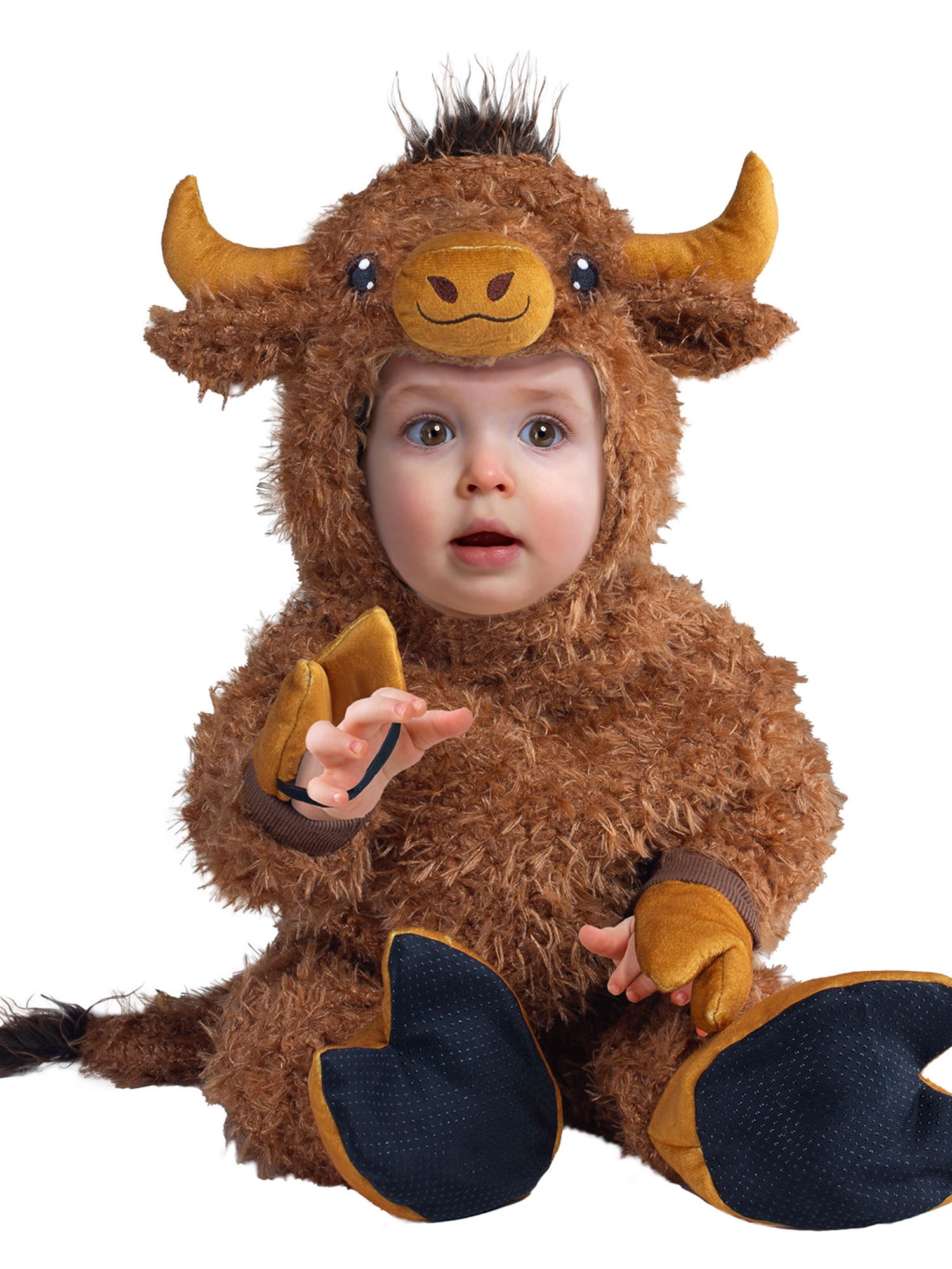 Costume de Vache Highland Brune pour Tout-Petits par Rubies, Unisexe