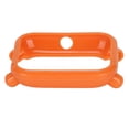 thumbnail image 2 of Soft TPU Case, TPU Bumper Protector Full  Lightweight Wear Resistant Anti Scratch Easy Access  for  POP Smart Watch Black,White,Orange, 2 of 7