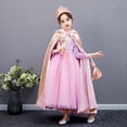 thumbnail image 5 of Princess Capes Colorful Sequins Cloak for Girls-Halloween Birthday Party Costumes Dress up, 5 of 5